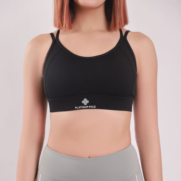 Elix Sports Bra - Black